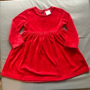 Hanna Andersson Red Velvet Kids Dress